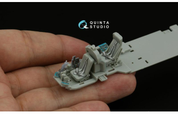 3D Декаль интерьера кабины Ми-24В (Hobby Boss/ARK Models) (с 3D-печатными деталями)