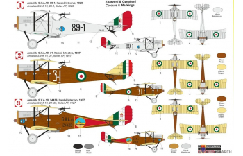 Сборная модель Ansaldo S.V.A. 10 "Italian services"