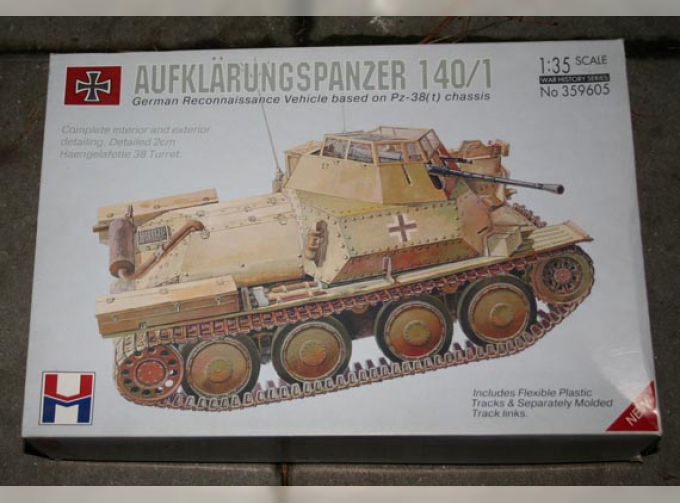 Сборная модель Aufklarungspanzer 140/1