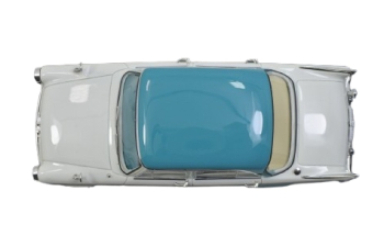 PRINCE Skyline 4 door sedan (1957), blue/white