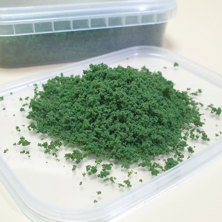 Присыпка листва/трава, мелкая глубокий зелёный, 200 мл