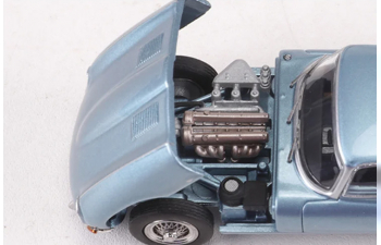 JAGUAR E-type HardTop (1961), light blue