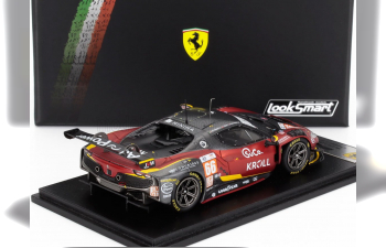 FERRARI 296 Gt3 3.0l Turbo V6 Team Jmw Motorsport №66 24h Le Mans (2024) Giacomo Petrobelli - Larry Ten Voorde - Salih Yoluc, Red Black