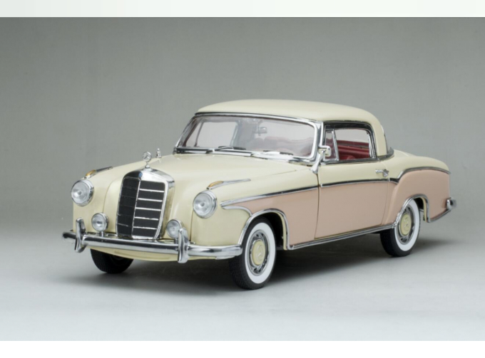 MERCEDES-BENZ 220SE Coupé W180 (1958), бежевый с розовым