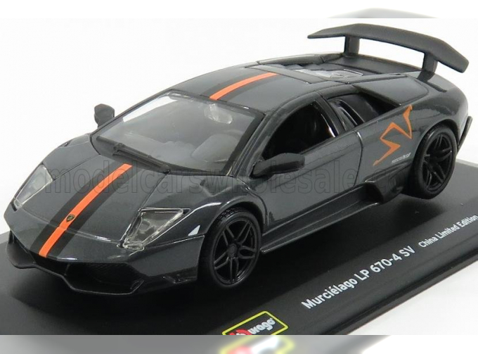 LAMBORGHINI Murcielago Lp670-4 Sv Superveloce China Limited Edition (2011), Grey Met