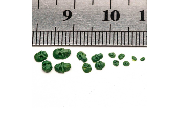 Штампы черепов, набор 1,5 - 2 - 3,5 - 5мм