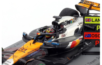 McLAREN MCL 39 #81 2nd British GP Formula 1 Oscar Piastri (2025)