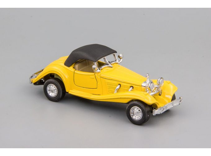 Oldtimer MERCEDES-BENZ 540k модель-игрушка (желтый)