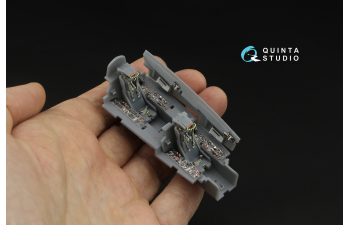 3D Декаль интерьера кабины TF-9J/F9F-8T Twin Cougar/Twogar (Kitty Hawk)