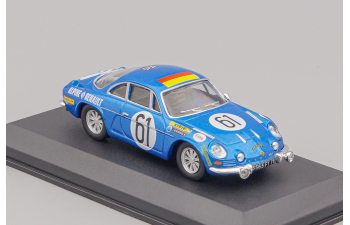 RENAULT Alpine A110 Gordini Team Ecurie Leopard #61 (1968) Jacques Bourdon / Maurice Nussbaumer / Michel Pouteaux, 24h Le Mans Collection