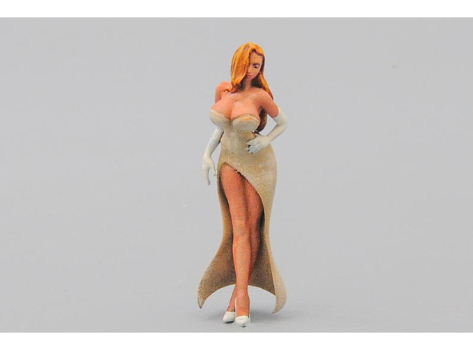 Фигурка девушки Света (белое платье)