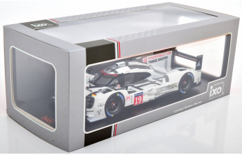 PORSCHE 919 Hybrid Turbo Team Porsche №19 Winner 24h Le Mans (2015) E.Bamber - N.Tandy - N.Hulkenberg, White