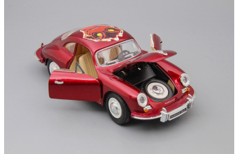 PORSCHE 356 B Coupe (1961), red