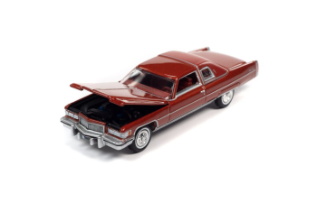 CADILLAC Coupe deVille (1975), red metallic