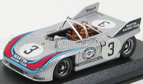 PORSCHE 908/3 N 3 Nurburgring 1971 Elford - Laorrusse, Silver