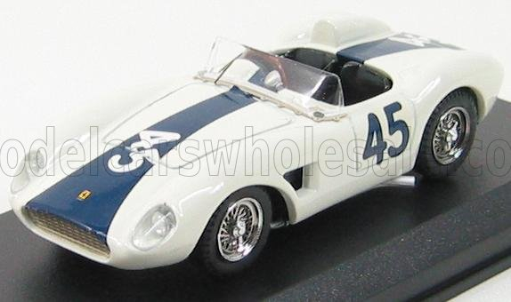FERRARI 500trc N45 Bridgehampton (1958) G.Geitner, white blue