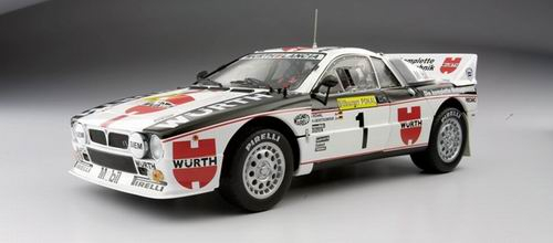 LANCIA Rally 037 №1 Wurth Deutschland 1983, white