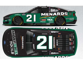 Ford Mustang #21 Josh Berry *Menards/Masterforce*, green/white 2025