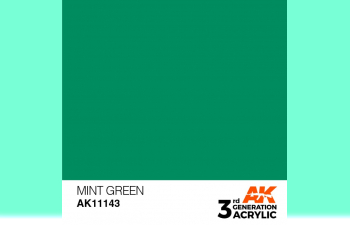 Краска акриловая 3rd Generation Mint Green 17ml