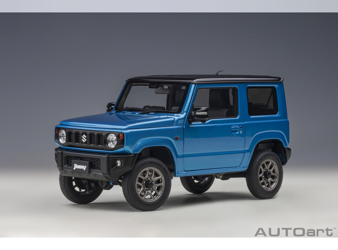 SUZUKI JIMNY (JB64),blue / black roof