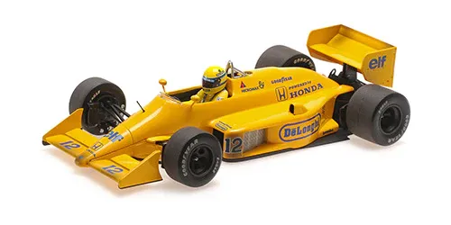 LOTUS Honda 99T Ayrton Senna *Resin series* (1987), yellow/blue