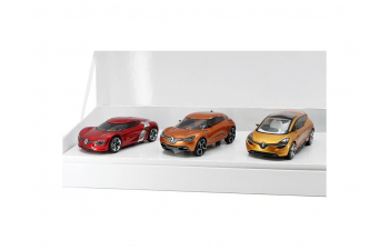 SET: Renault Concept Cars Renault Dezir + Renault Captur + Renault R-Space + Renault Frendzy + Renault Twin Run + Renault Intiale