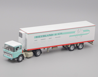 DAF 2600 Frigo (1962) Rieubland & Cie, turquoise / white