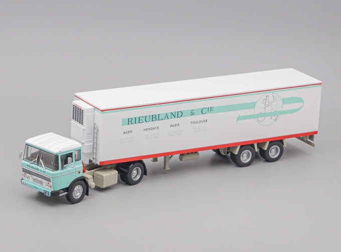 DAF 2600 Frigo (1962) Rieubland & Cie, turquoise / white