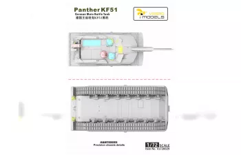 Сборная модель Panther KF51 German Main Battle Tank