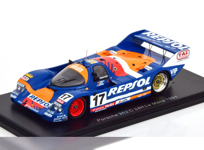 PORSCHE 962C №17 24h Le Mans, Brun/Larrauri/Pareja (1991), Repsol