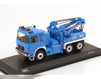 MAN F8 26.281 tow truck (эвакуатор), blue