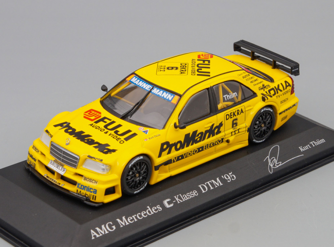 MERCEDES-BENZ AMG C-Class W202 DTM 1995 Team Zakspeed 6 K. Thiim, yellow