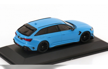 AUDI RS6-R Abt Sw Station Wagon (2022), light blue