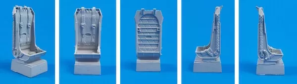 Кресло пилота с ремнями безопасности / Tempest/Typhoon - Pilot's seat with harness for Special Hobby/Pacific Coast kits