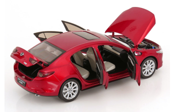 MAZDA 3 (2022), red metallic