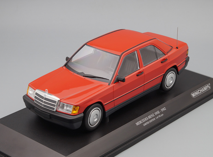 MERCEDES-BENZ 190E (W201) - 1982 - RED