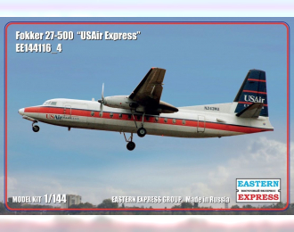 Сборная модель Пассажирский самолет Fokker F-27-500 (USAir Express)