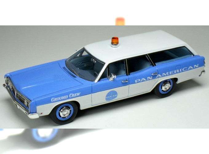 FORD Galaxie Sw Station Wagon Pan America Airways (1970), White Light Blue