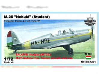 Сборная модель Учебно-тренировочный самолет M-25 Nebulo Hun