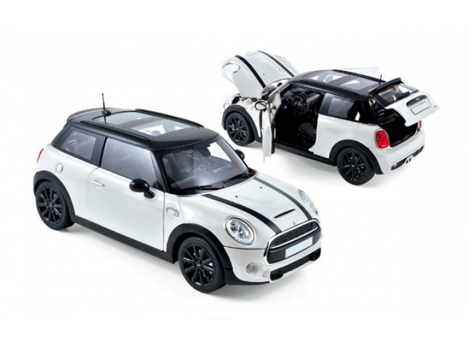 MINI COOPER S 2015 Silver Metallic/Black