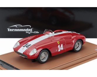 FERRARI 500 Mondial 3.0l Spider №14 Winner Monza & Supercortemaggiore Gp Mike Hawthorn - Umberto Maglioli (1956), Red White