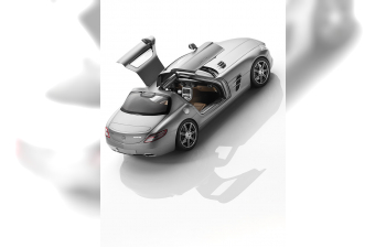 MERCEDES-BENZ SLS AMG Coupe C197 designo magno (2010), alanit grey
