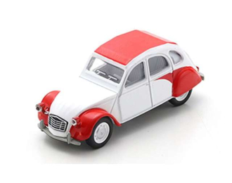 CITROEN 2CV, red/white