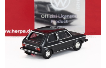 VOLKSWAGEN Golf Mki (1976), black