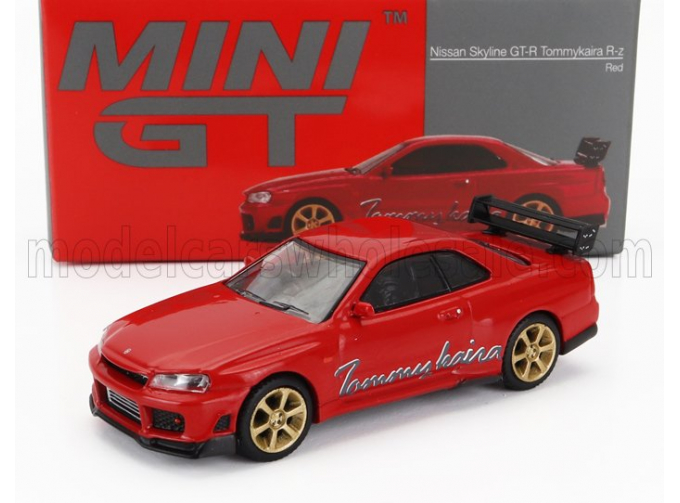 NISSAN Skyline Gt-r (r34) Tommykaira (2007), Red