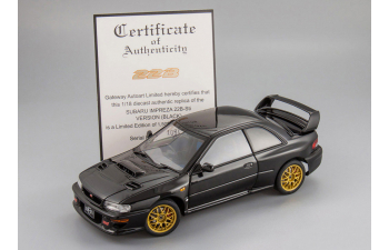 SUBARU Impreza 22B upgraded version (1998), black