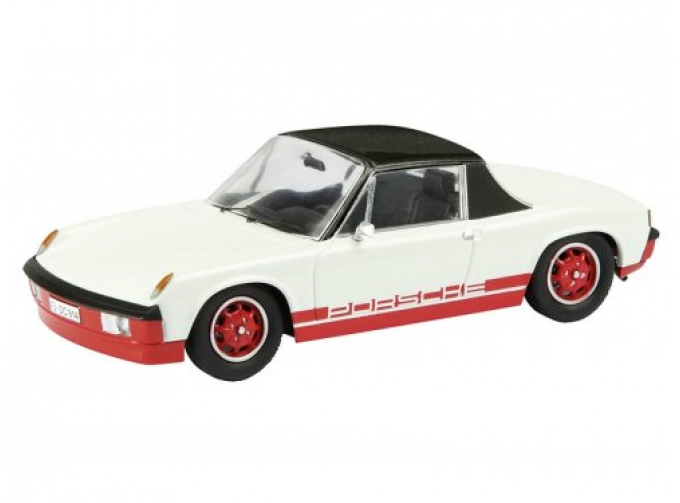 PORSCHE 914 CREAMSICLE 1969, White-red