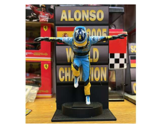 Фигурка Alonso Renault Special Position Figure