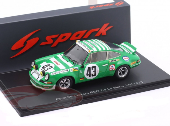 PORSCHE 911 Carrera RSR 2.8 №43 24h LeMans Gerd Quist, Jürgen Zink, Manfred Laub (1973)
