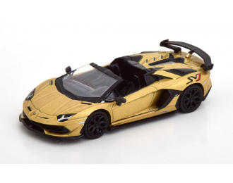 LAMBORGHINI Aventador SVJ Roadster, light gold black